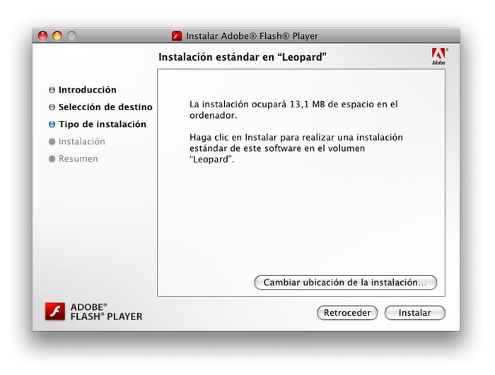 Adobe flash player free download for mac air
