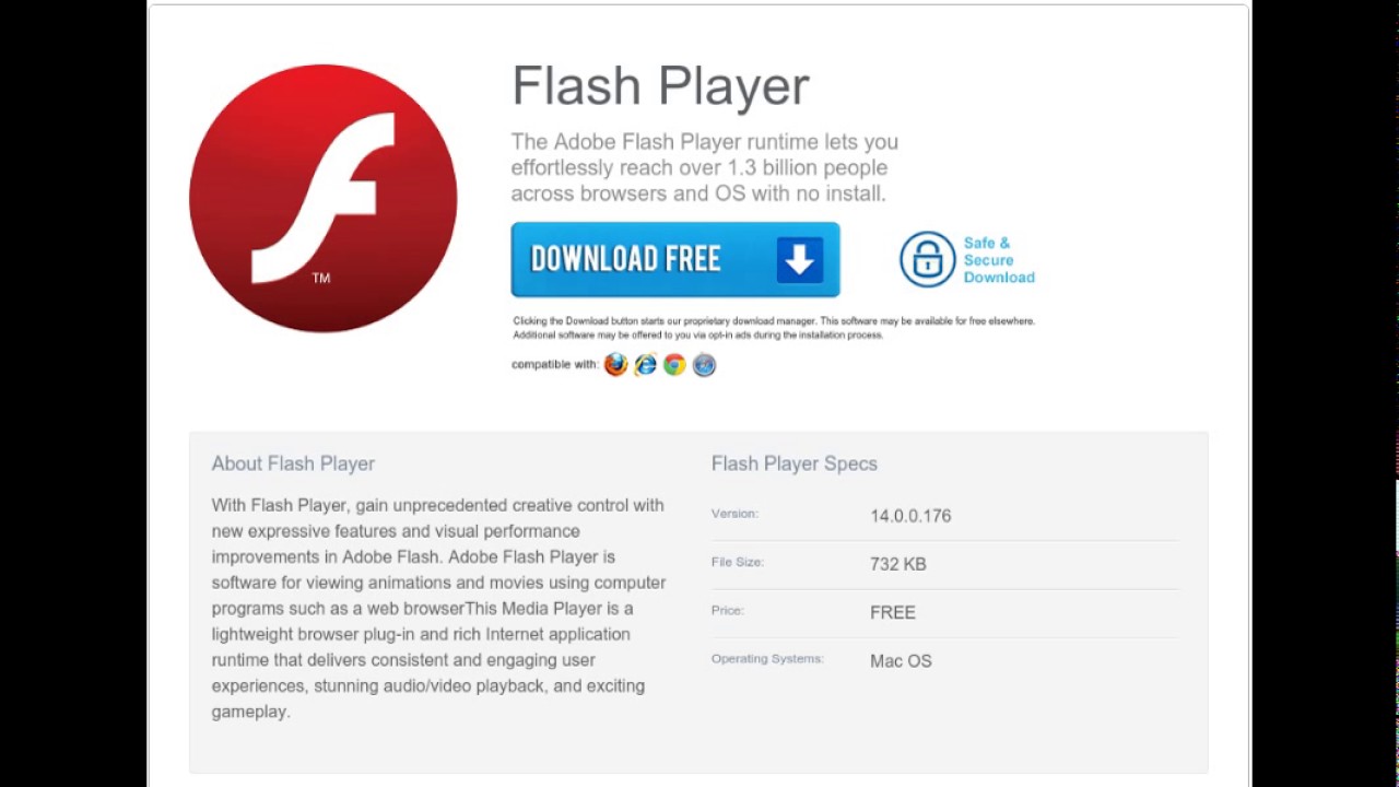 Adobe Flash Player For Mac Free?